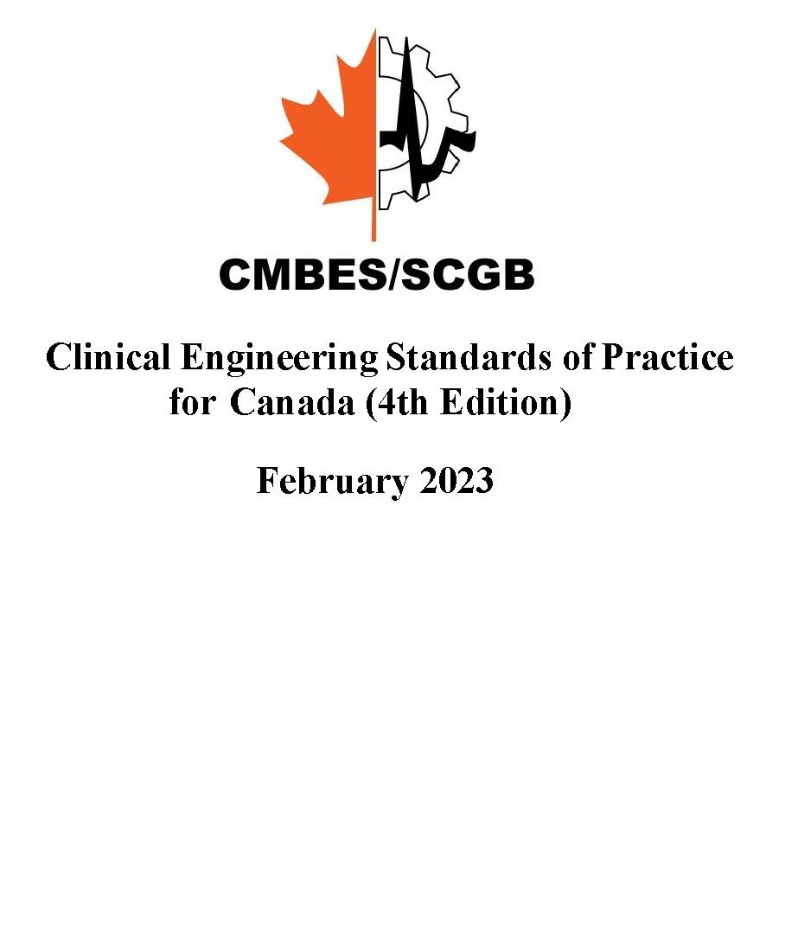 Product Description: Clinical Engineering Standards of Practice - 2023 (English)</br></br>Free for members! - You must log into your CMBES Account to receive the members discount.</br></br>Document download link will be emailed to you immediately</br> Clinical Engineering Standards of Practice - 2023